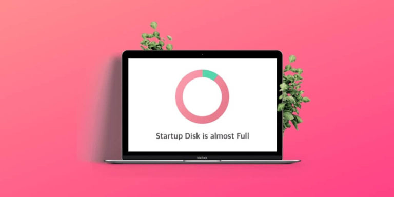 startup disk full