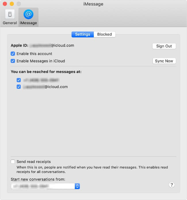 macos sign out imessage